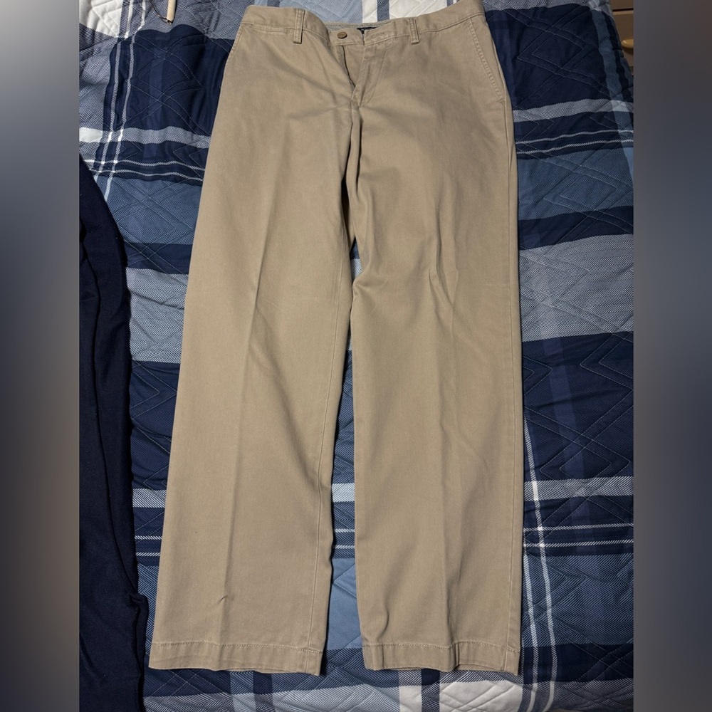 Vintage Nautica Men's Tan Chino Pants